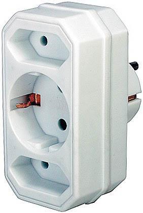 Adapter with 2 1 sockets