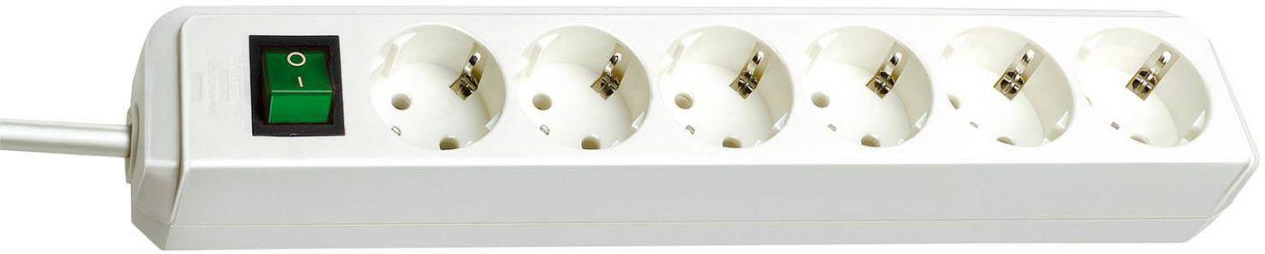 Power extension 3 m 6 AC