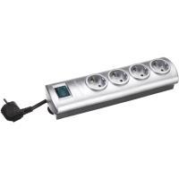 presa multipla brennstuhl. 4 scomparti pl argento 30 cm argento