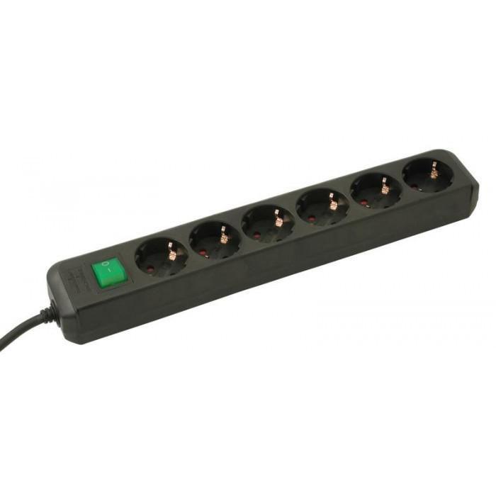 Brennenstuhl Eco-Line Verlngerungsschnur 6 Ausgangsstecker