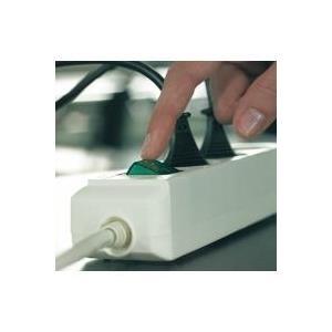Presa multipla Brennenstuhl Eco-Line con interruttore a 3 vie 1,5 m grigio argento