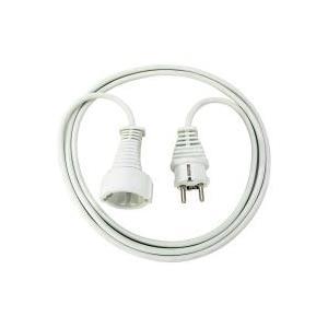 Cavo prolunga in plastica di qualitÃƒÂ  Brennenstuhl 2m bianco H05VV-F 3G1.5