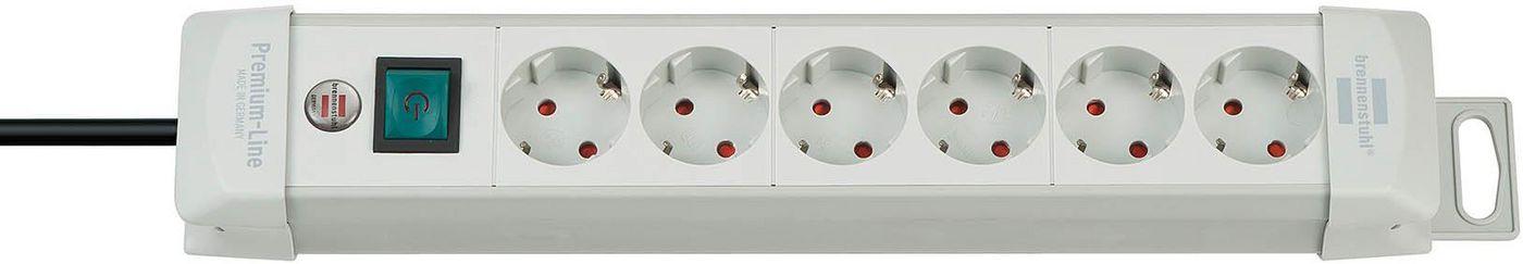 Power extension 3 m 6 AC