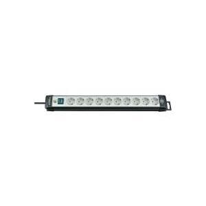 Brennenstuhl Premium Line 10 volte nero/grigio chiaro, 3 m