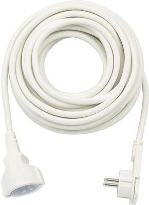 Cavo prolunga Brennenstuhl con spina piatta angolare 10 m bianco