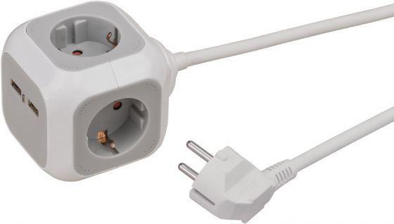 Brennenstuhl ALEA-Power Blocco prese di ricarica USB 4 volte, 1,4 m