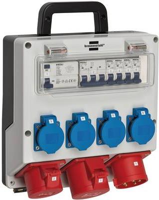 Distributore di corrente Brennenstuhl 32A IP44 4x LS 230V/16 A, 2x CEE