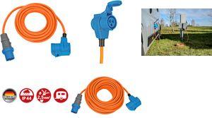 Cavo di prolunga CEE Brennenstuhl 10 m con giunto angolare CEE 230 V/16 A, IP44