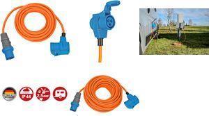 Cavo di prolunga CEE Brennenstuhl 25m con giunto angolare CEE 230V/16A, IP44