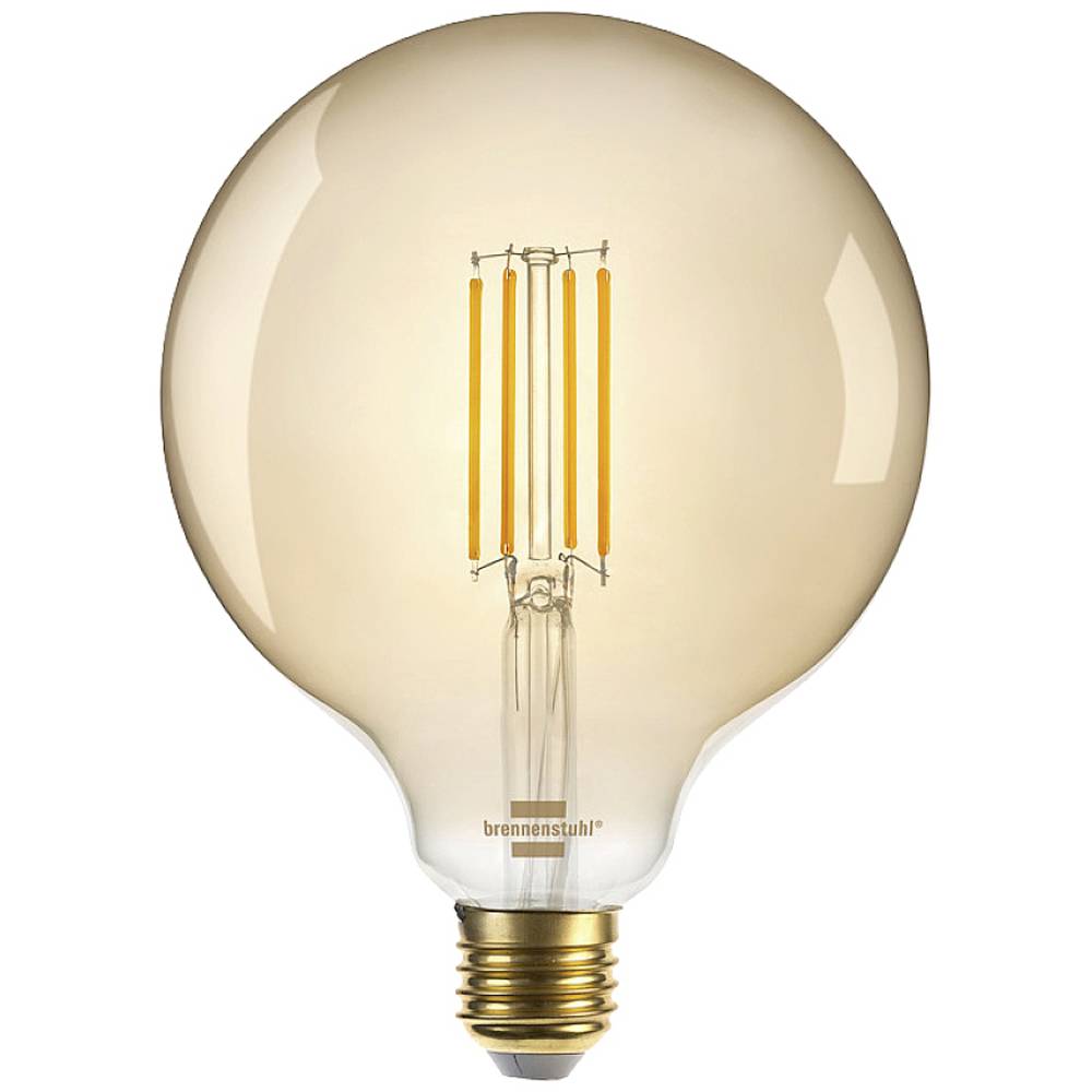 Brennenstuhl Connect WiFi Lampada LED a filamento Globo E27, 470lm, 4,9W