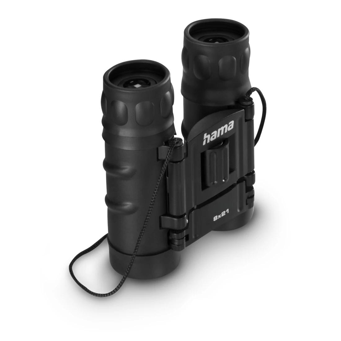 Hama 00002810 binocolo BK-7 Nero