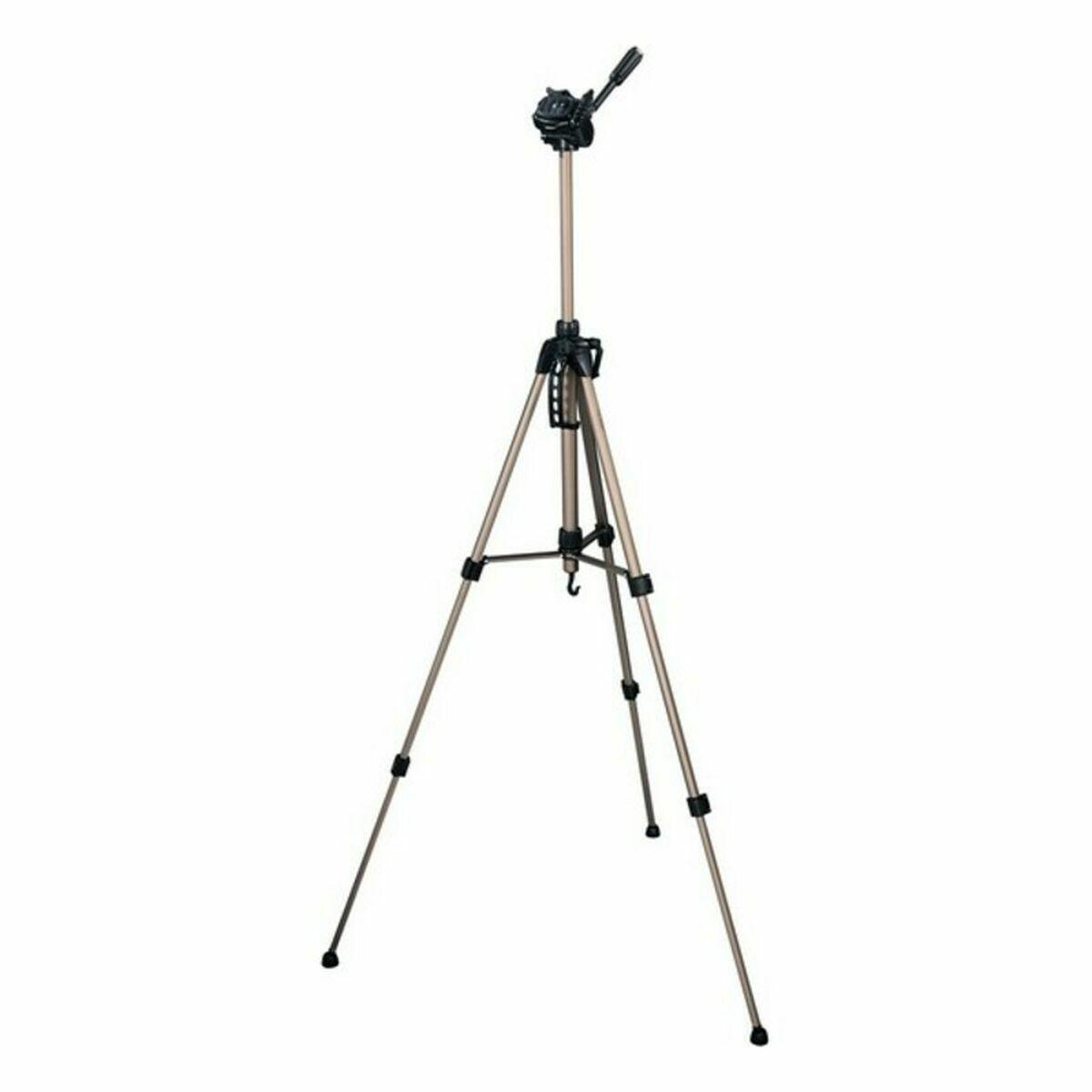 Hama Treppiedi Star 61 argento 60 - 153 cm testa 3D con sgancio rapidogambe in 3 sezioni borsa per trasporto (Star 61 Tripod In