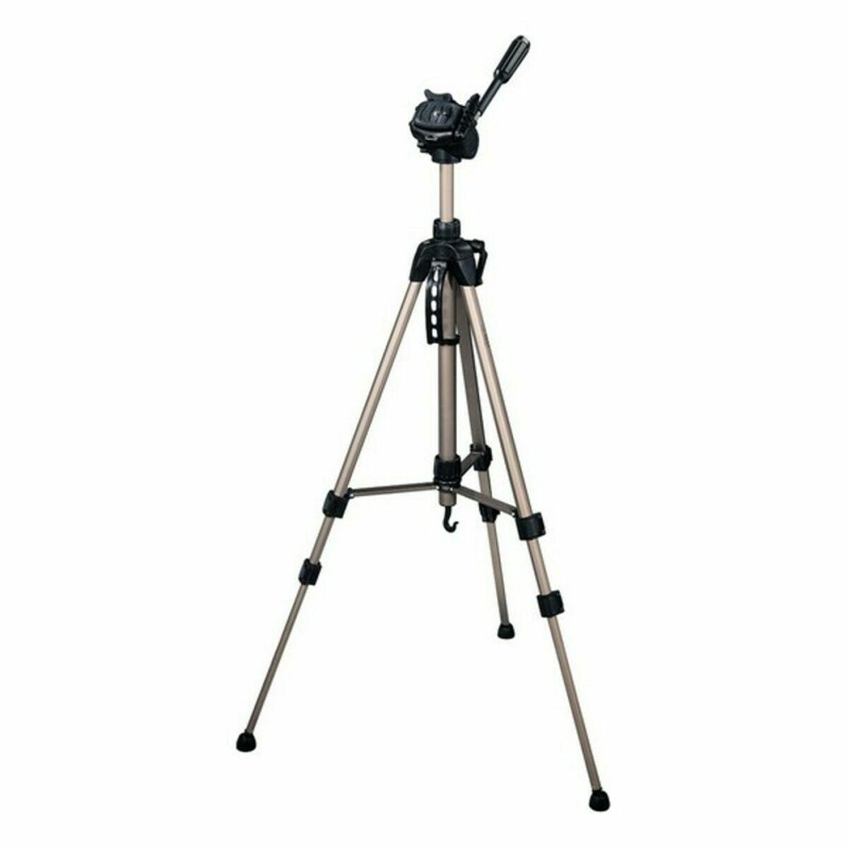 Hama Treppiedi Star 61 argento 60 - 153 cm testa 3D con sgancio rapidogambe in 3 sezioni borsa per trasporto (Star 61 Tripod In