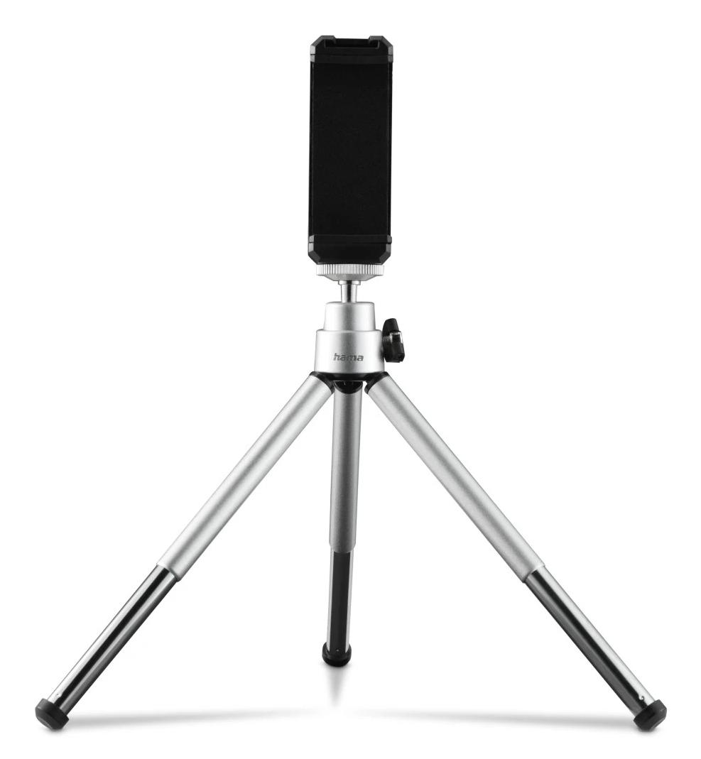 Hama Fancy 2in1 treppiede Smartphone/macchina fotografica digitale 3 gamba/gambe Argento