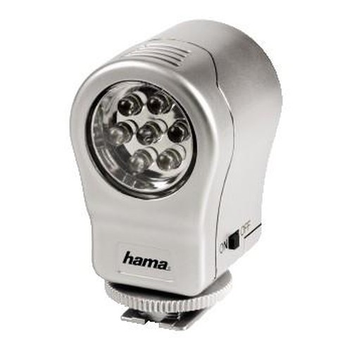 Hama LED Lamp "Magnum DigiLight" Flash per videocamera Argento
