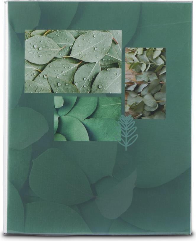 Hama Singo II album fotografico e portalistino Verde 40 fogli Rilegatura perfetta