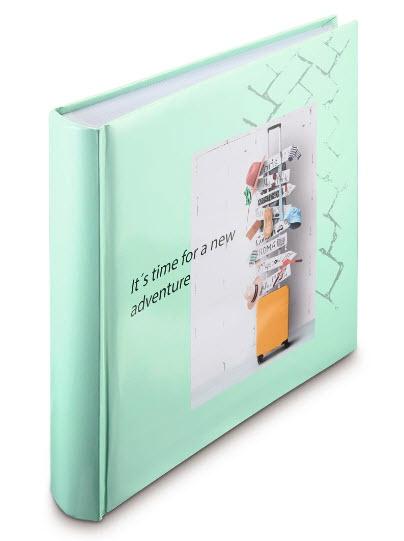 Hama Journey album fotografico e portalistino Colore menta 400 fogli 10 x 15 Rilegatura del libro