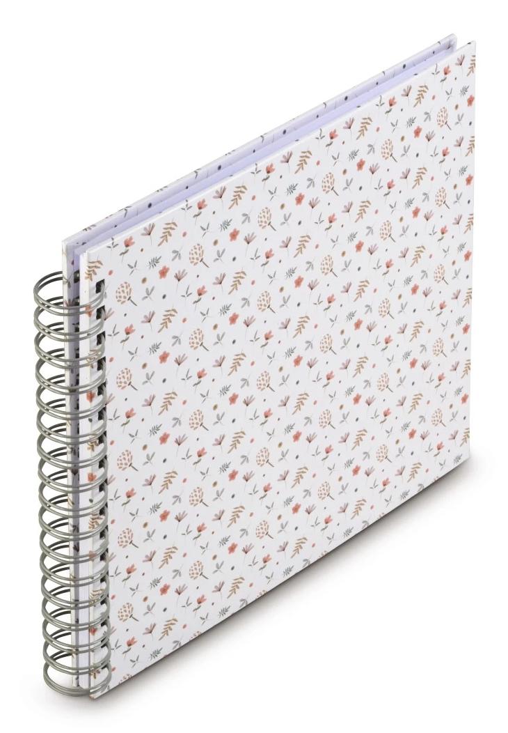 Hama Floral album fotografico e portalistino Multicolore 100 fogli Rilegatura a spirale