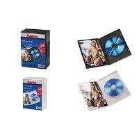 Hama 00011495 custodia CD/DVD Nero (Hama DVD/Blu-Ray Jewel Cases x30 Black)