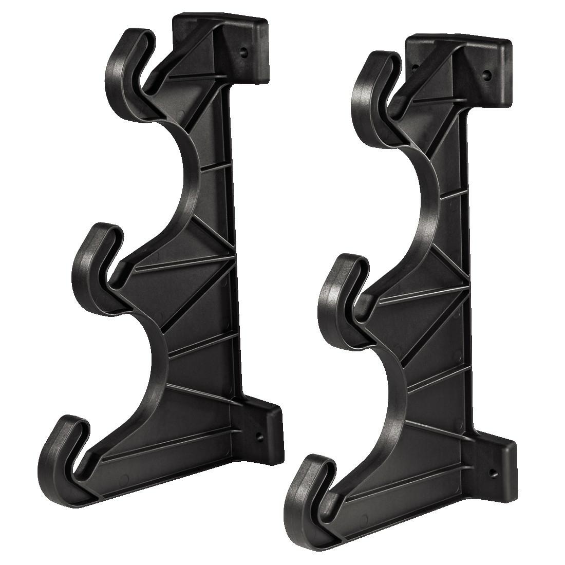 Hama Triple bracket Nero Plastica