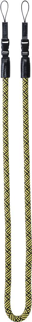Hama Braid 120 tracolla Fotocamera Nylon Nero Giallo