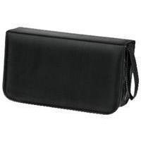 Hama CD Wallet Nylon 120 black 120 dischi Nero (CD/DVD/Blu-ray Wallet 120 black - Hama wallet for storing 120 CDs/DVDs/Blu-Rays