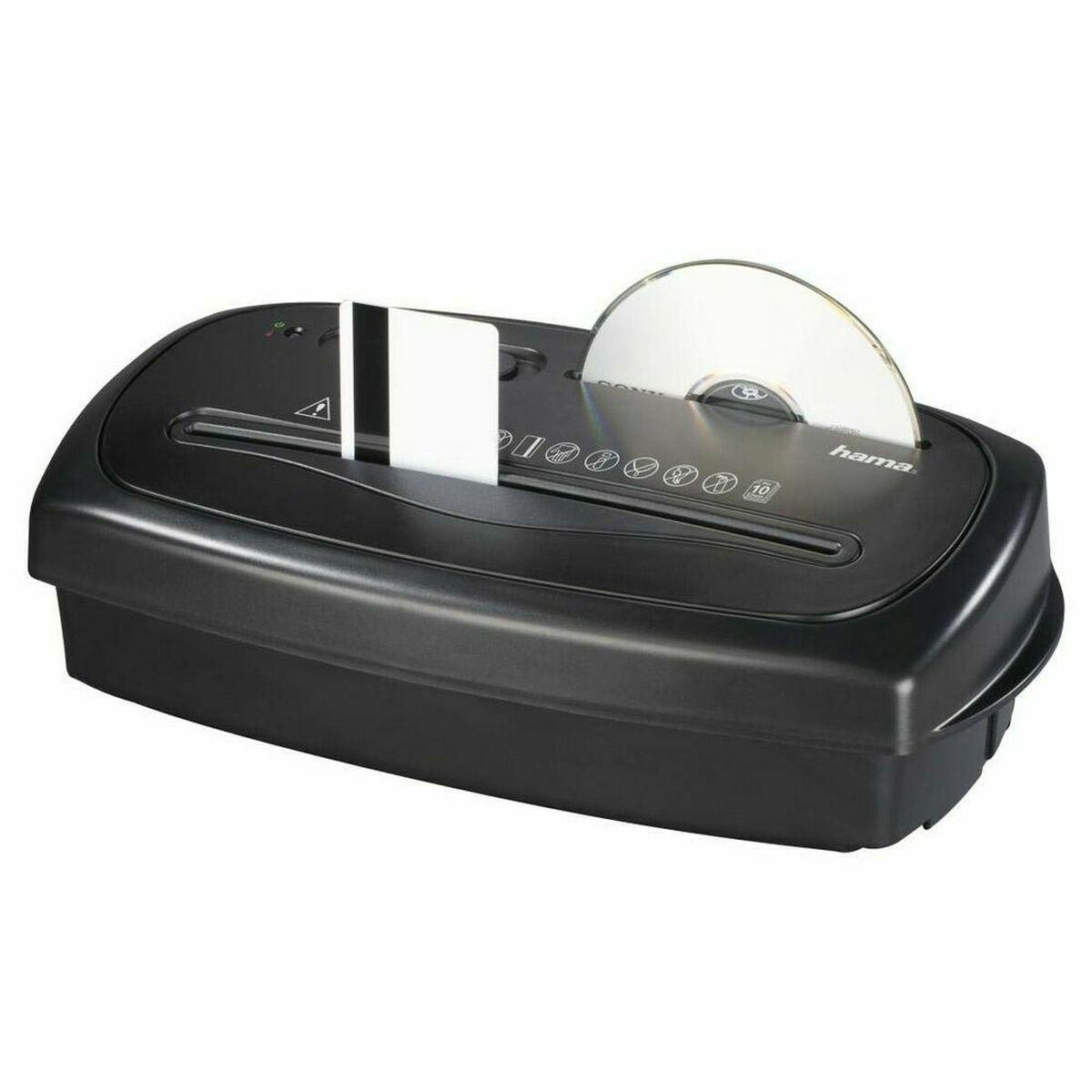 Distruggi Documenti Hama Home X10CD Nero 15 L