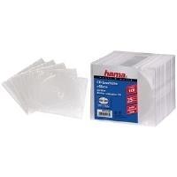 Hama CD/DVD/Blu-Ray Slim Jewel Cases x25 Transparent