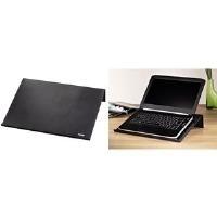 Hama 00053073 supporto per laptop Nero 467 cm 18.4 (Notebook Stand Carbon Look BLK - Notebook Stand Carbon Look Black)