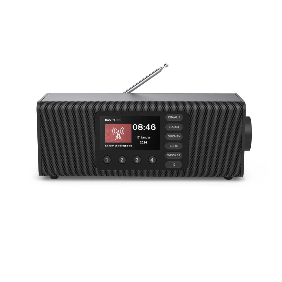 Hama DR2002 Personale Digitale Nero