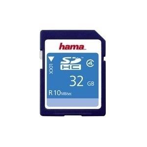 Hama HighSpeed SecureDigital Card 2 GB memoria flash SD (Hama 2GB SD Card, Class 4, 10MB/s)
