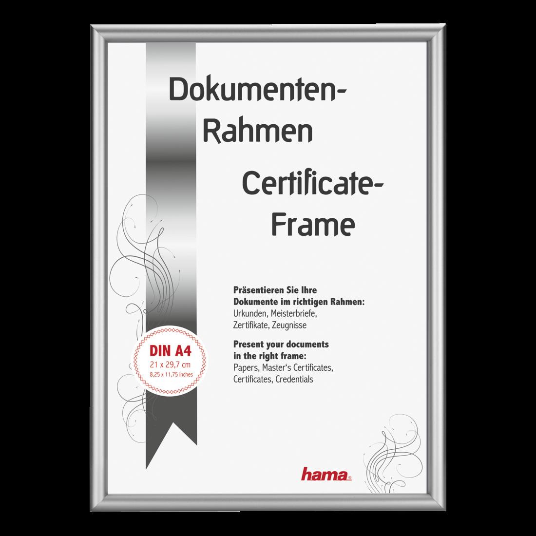 Cornice Hama 220 x 310 cm argento