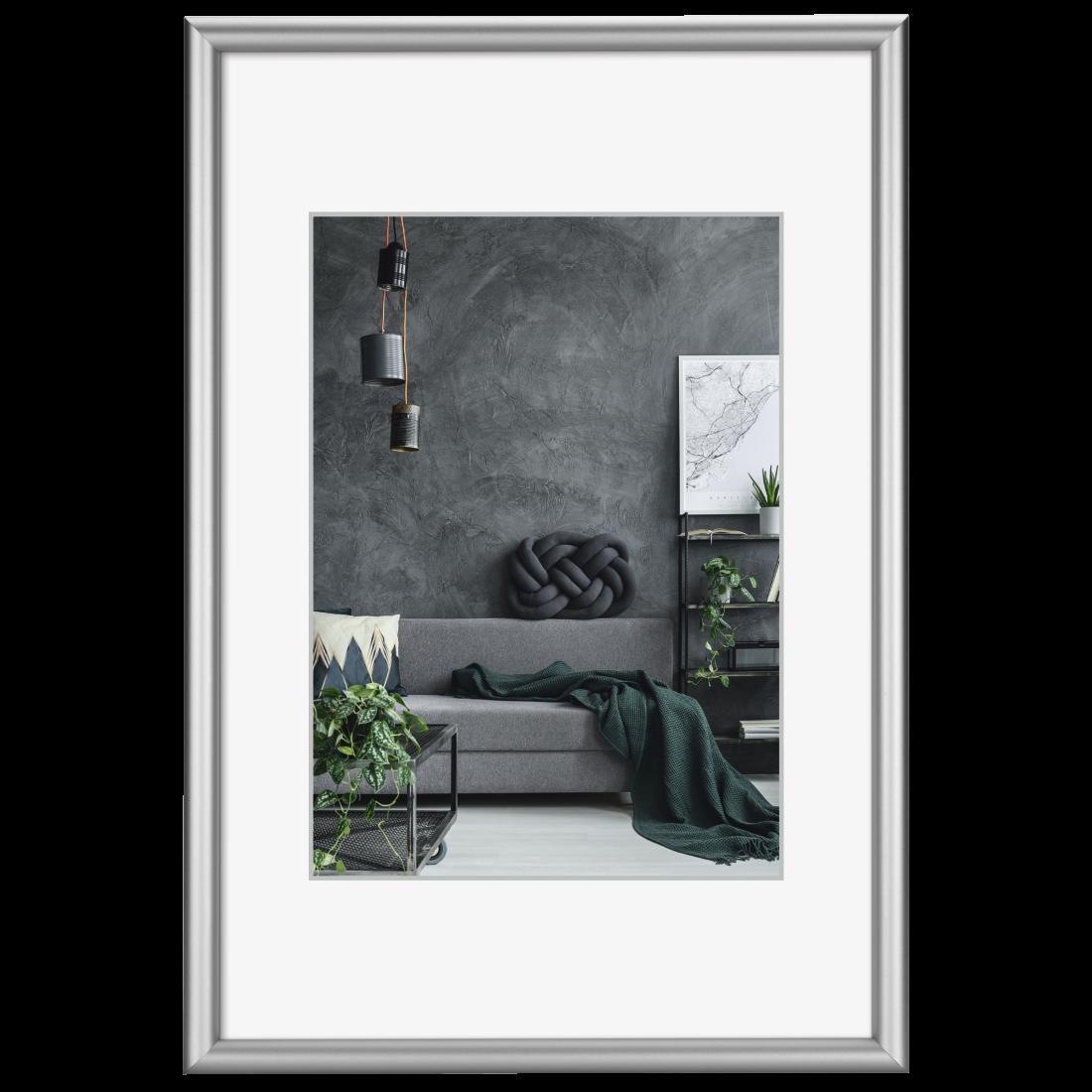 Cornice Hama 320 x 440 cm argento