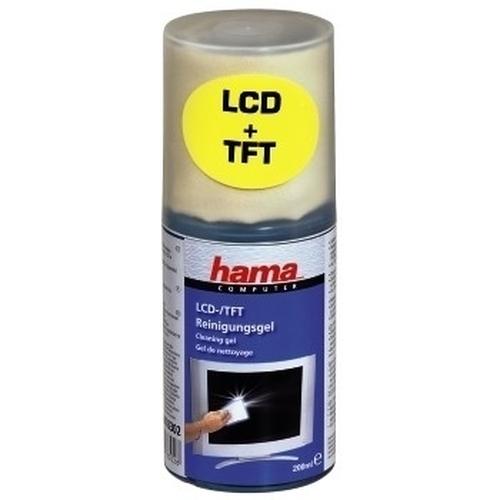 Hama Screen Cleaning Gel 200ml Microfibre Cloth Included