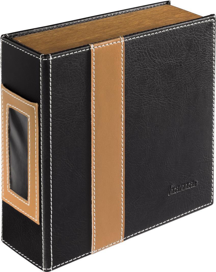 Hama CD/DVD/Blu-Ray Disc Album Wallet Up to 28 Discs Black/Brown