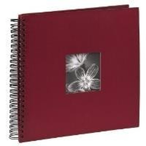 Hama Fine Art Wire-O bordeaux 36x32 50 black Pages 090144