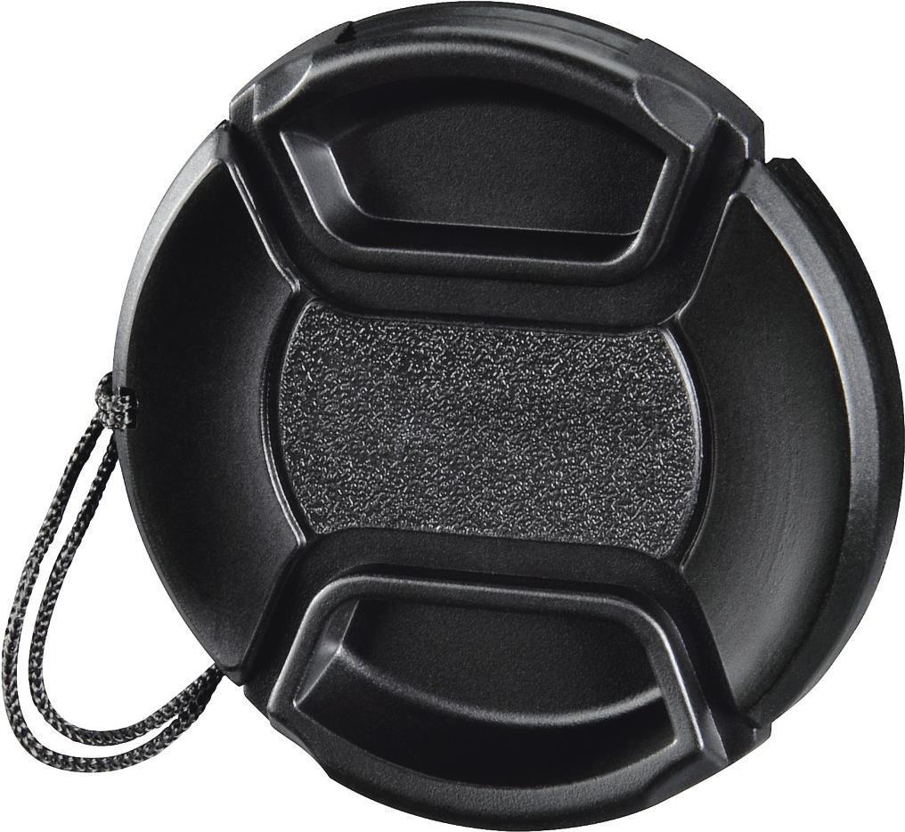 Hama Smart-Snap tappo per obiettivo Fotocamera 77 cm Nero (Hama Smart-Snap Lens Cap with Cord For Lenses w/ 77mm Filter Thread)
