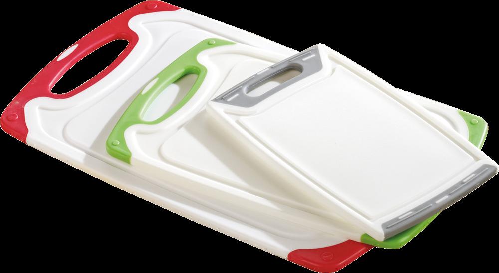 Set taglieri Esmeyer bianco/verde bianco/grigio bianco/rosso
