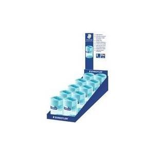 Temperamatite con contenitore Staedtler Noris a 2 fori 512 006 cyan verde Tiffany - 512 006-37
