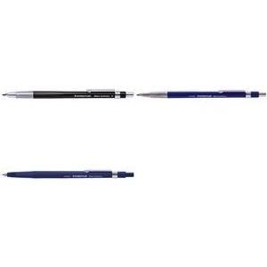 STAEDTLER FALLMINENSTIFT MARS TECNICO 780 C, nero per miniere di 2 mm, con clip e manico, zona della maniglia in metallo, - 1 p