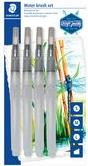 Viaggio di design del set di serbatoi d'acqua Staedtler, 4 punte di nylon robuste, capacità: x ml, con tappo, -1 pezzo (949-SB