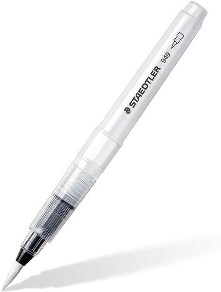 STAEDTLER DESIGN GIORNALITÃƒâ‚¬ 949 Rilegria - Ricarica con acqua varia - Punta in nylon - Valvola per il controllo del f