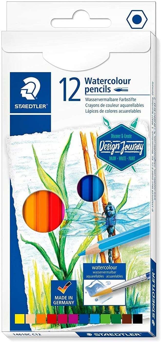 STAEDTLER 146 10C - farvet blyant - bl