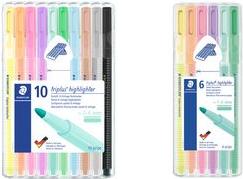 Staedtler 362 C pennarello 6 pz punta tonda lime - menta - pesca - rosa - viola - giallo (362 CSB6)