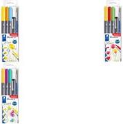 Stadtler WaterColor Set di "uccelli" di watercolor facili per disegnare e acqua ad acquerello, custodia in plastica trasparente