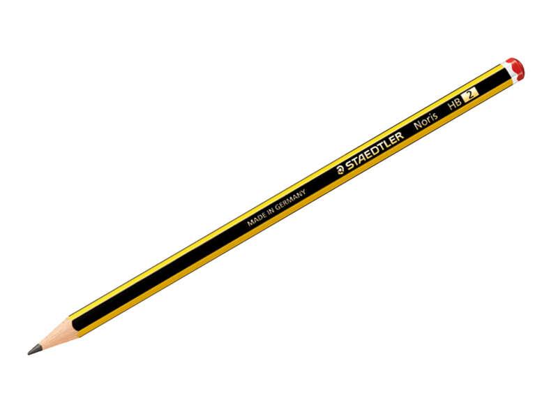 Matita Staedtler Noris 120-2 Esagonale in grafite - Mina HB2 ultra resistente da 2 mm - Prodotta da foreste sostenibili