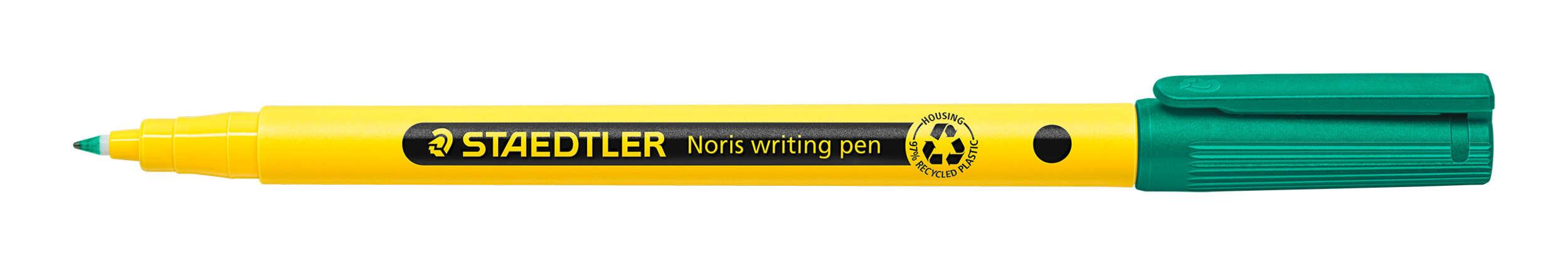 Pennarello Staedtler 307 Noris Fine Point - Tratto 06 mm circa - Incisione ad acqua - Corpo in plastica riciclata al 97% - Colo
