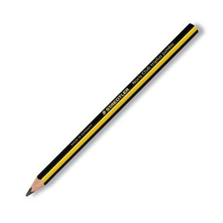STAEDTLER NORIS 119 JUMBO Triangolare Matita in grafite - Mine HB2 Ultrresistente da 4 mm - Legno sostenibile dalla foresta