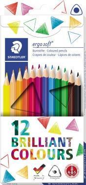 Matite colorate STAEDTLER Matite colorate Ergosoft 12 multicolori
