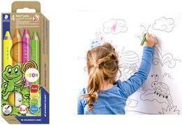 Matite colorate STAEDTLER 3in1 4pz